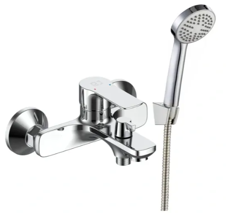 Змішувач для ванни з душовим гарнітуром RJ INA RJFA058-03CH, хром